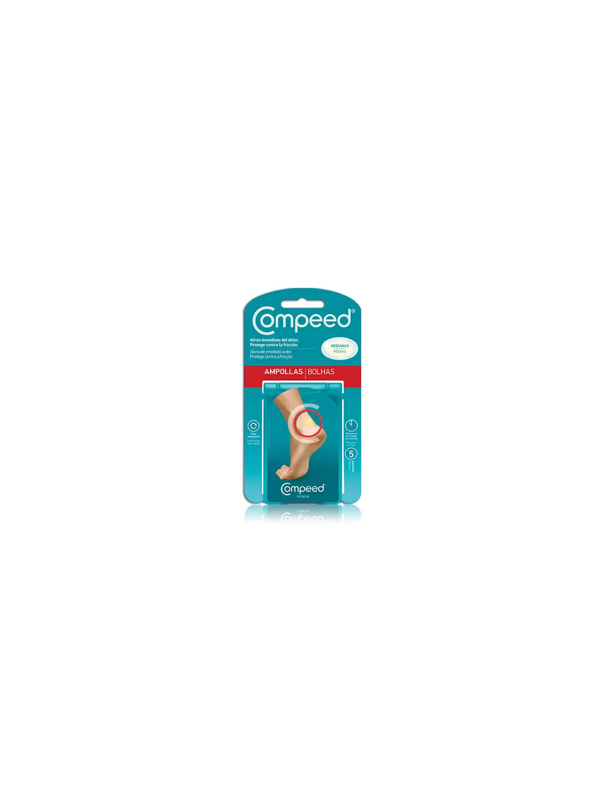 Compeed Pansement Ampoules Moyen Format 5 Unités