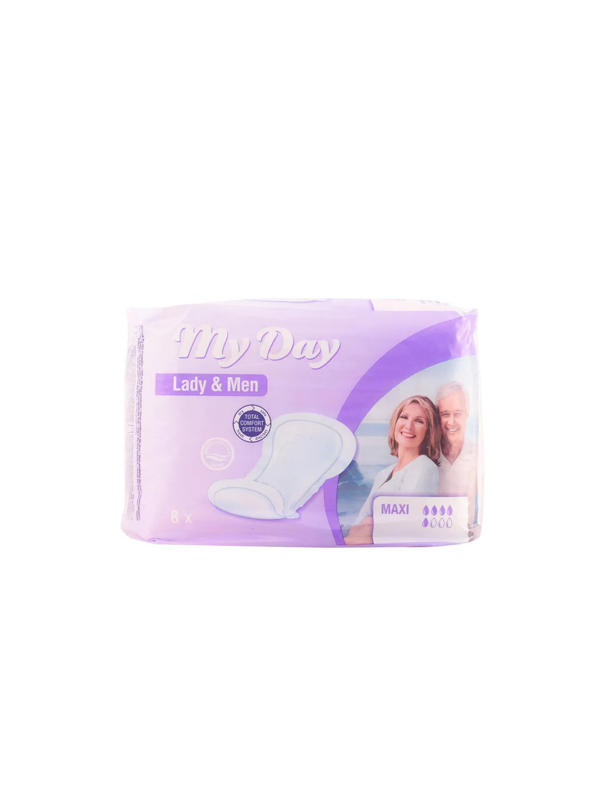 My Day Serviettes pour Incontinence Maxi 8 Unités