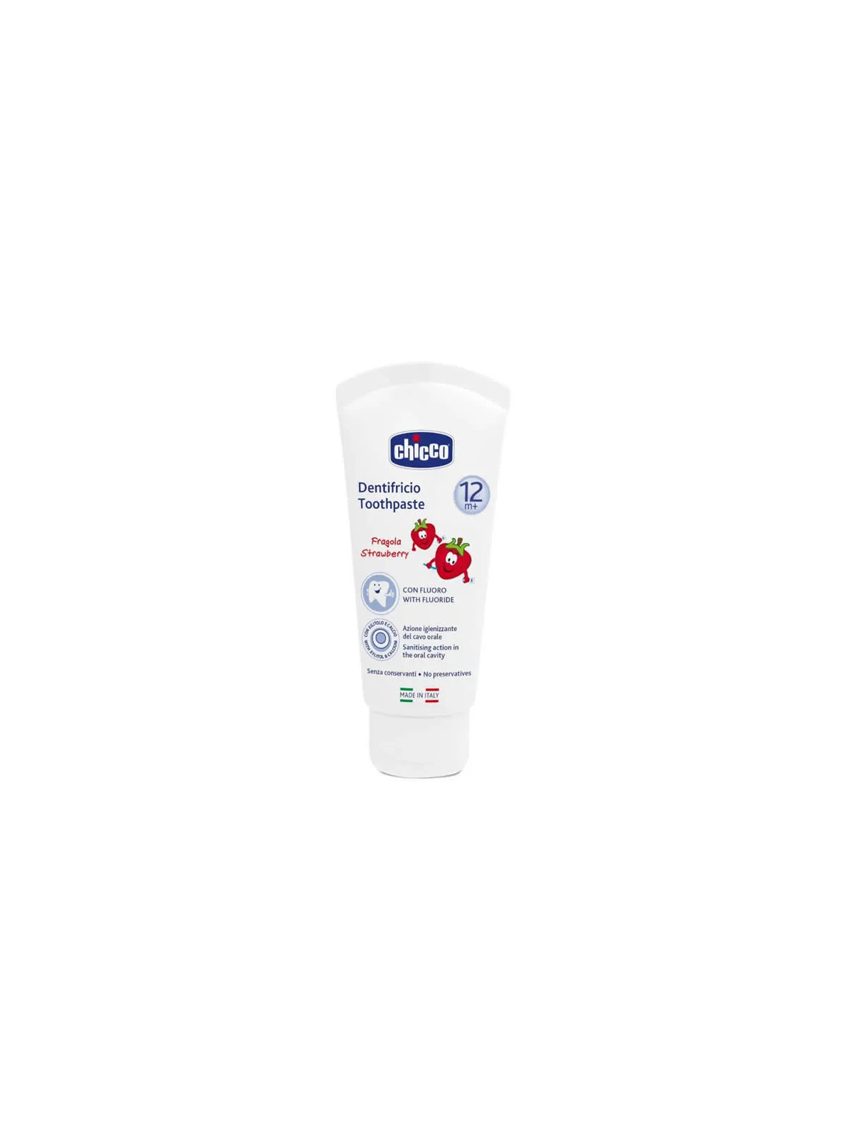 Chicco Dentifrice au Fluor 12m+ 50ml