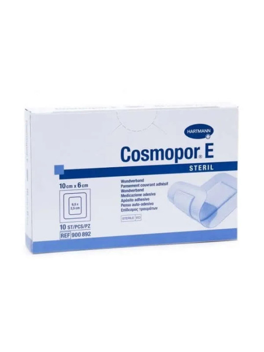 Hartmann Cosmopor E Stérile Pansement Adhésif Absorbant 10x6cm 10 Unités
