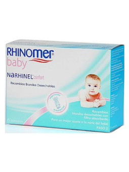 Rhinomer Baby Narhinel Confort Recharges Embouts Jetables 20 Unités