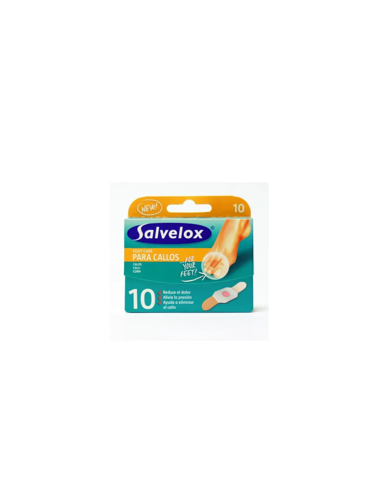 Salvelox Foot Care Pour Callosités 10 Unités
