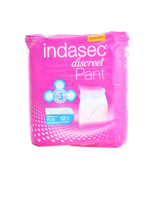 Indasec Pant Plus Grande Taille 12 Unités
