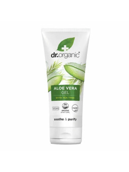 Dr Organic Aloe Vera Gel au Tea Tree 200ml