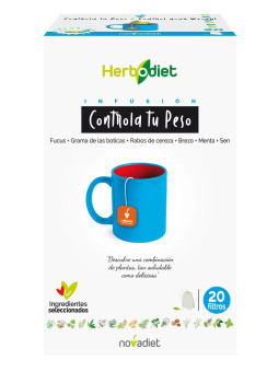 Novadiet Herbodiet Contrôle Ton Poids 20 Infusettes