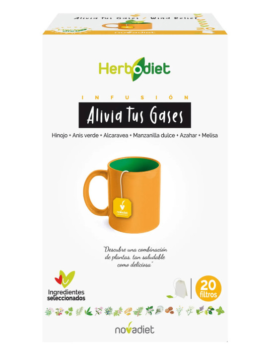 Novadiet Herbodiet Soulage Tes Gaz 20 Infusettes