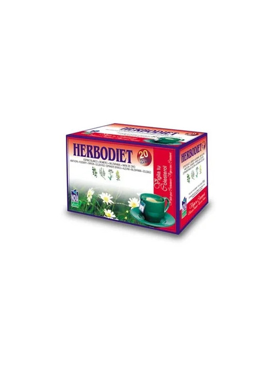 Novadiet Herbodiet Surveille le Cholestérol 20 Infusettes