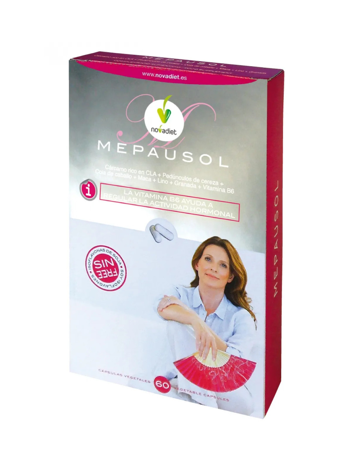 Novadiet Mepausol 60 Gélules Végétales