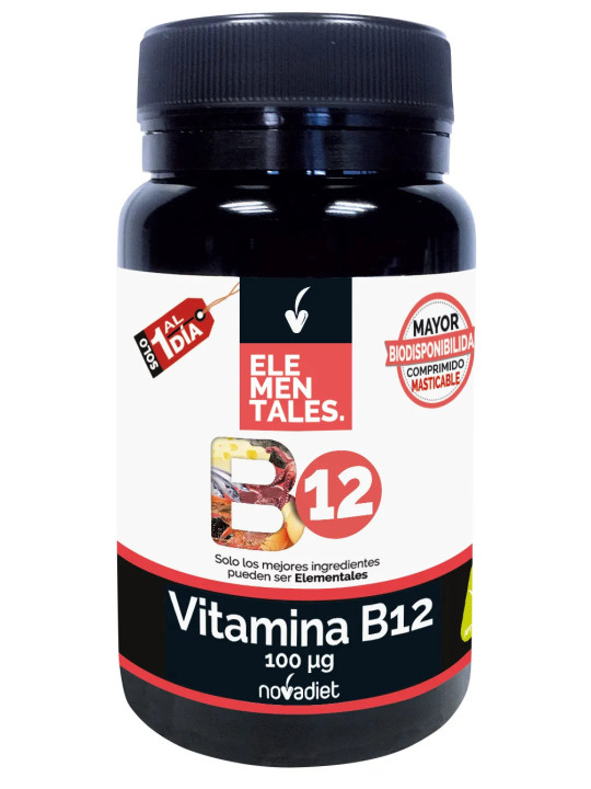 Novadiet Vitamine B12 100 Mcg 120 Comprimés