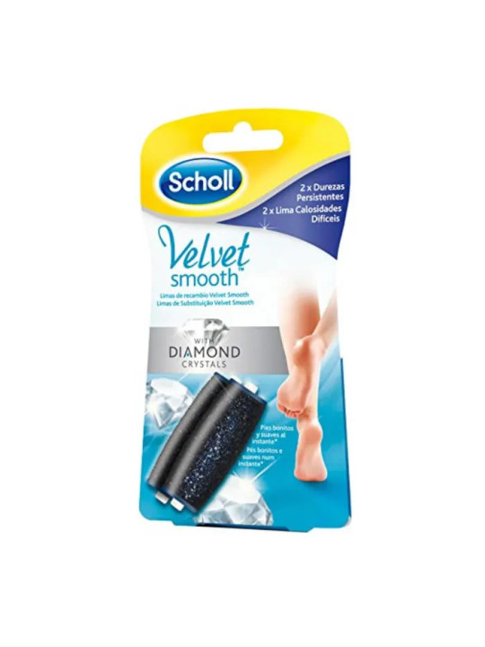 Scholl Velvet Smooth Diamond Crystals Râpe Électrique