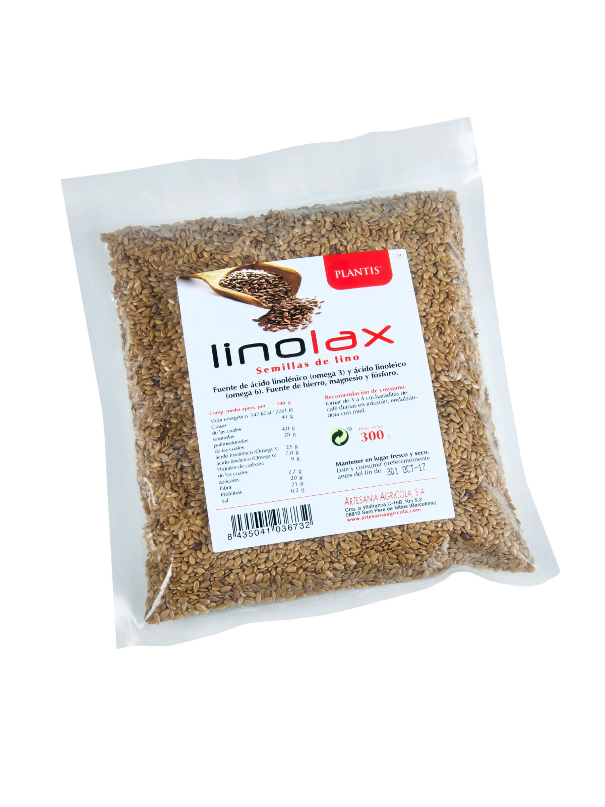 Plantis Linolax Graines de Lin 300g