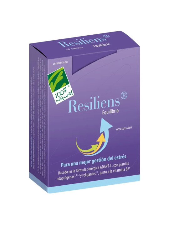 100% Natura Resiliens Equilibrio 60 Capsules