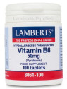 Lamberts Vitamine B6 50mg 100 Comprimés