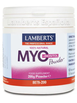 Lamberts Myo-Inositol Poudre 100% Naturel 200g
