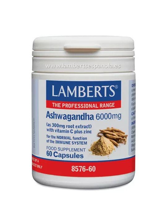 Lamberts Ashwagandha 6000mg 60 Gélules