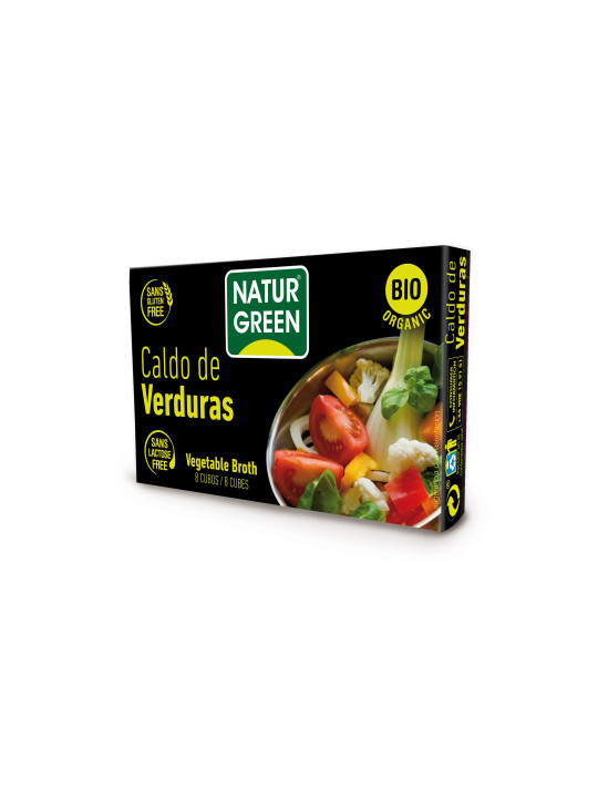 NaturGreen Cubes Bouillon Légumes 8x10,5g