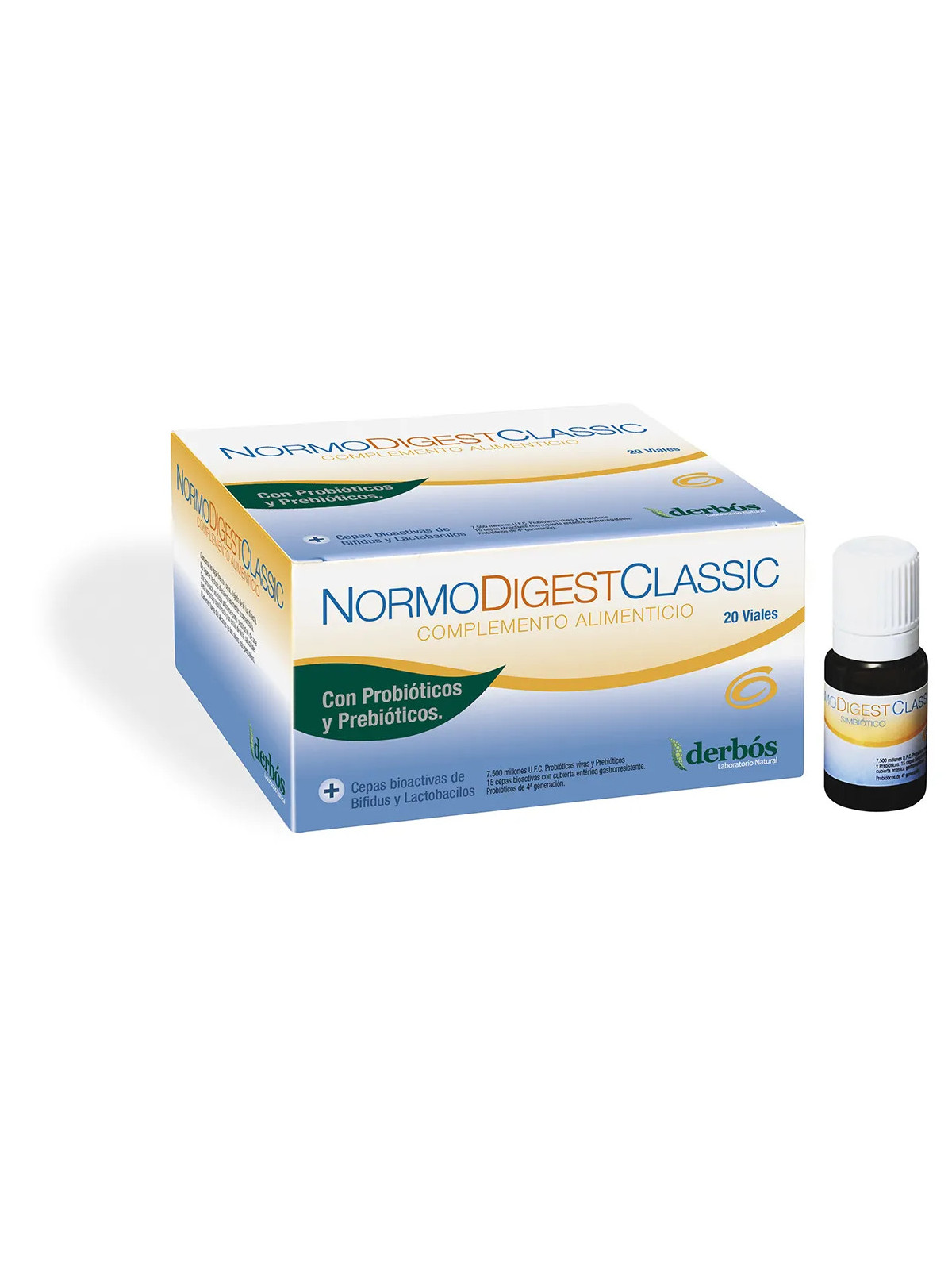 Dherbos Normodigest Classic 20 Ampoules
