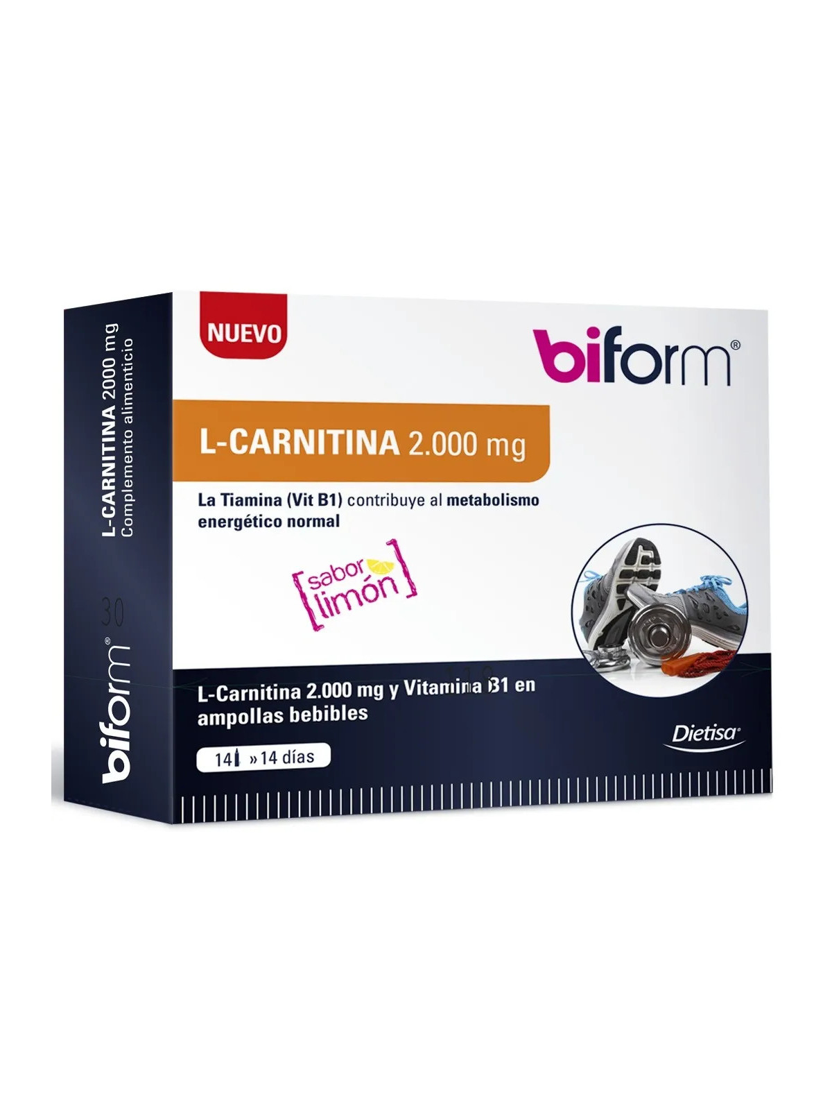 Biform L-Carnitine 2000mg 14 ampoules x 10ml
