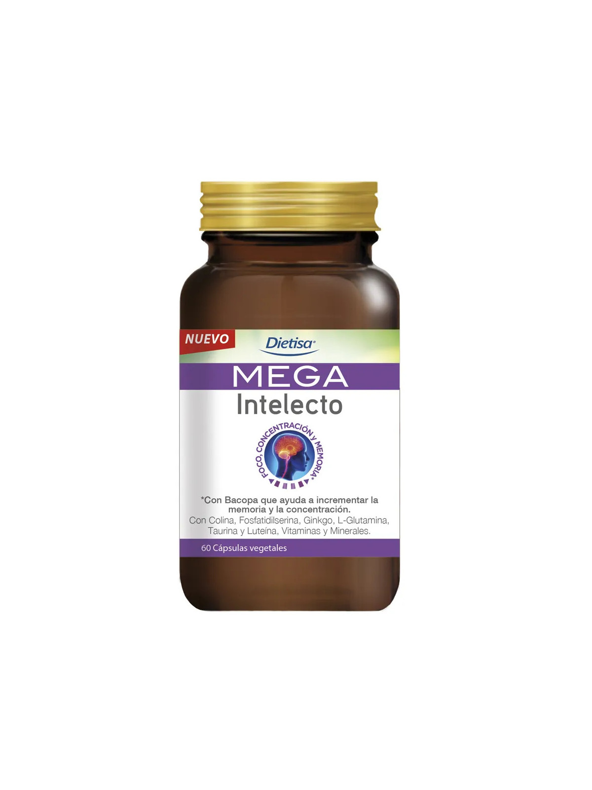 Dietisa Mega Intelecto 60 capsules végétales