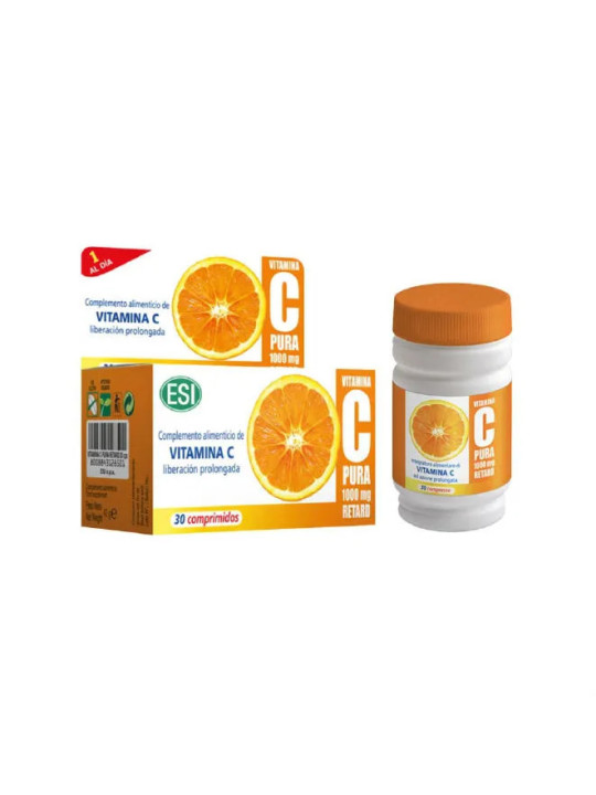 ESI Vitamine C Pure 1000mg Retard 30 Comprimés
