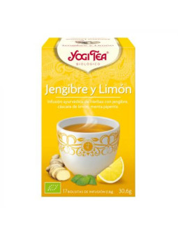 Yogi Tea Gingembre et Citron 17 sachets