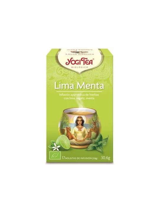 Yogi Tea Menthe et Citron Vert 17 sachets x 1,8g