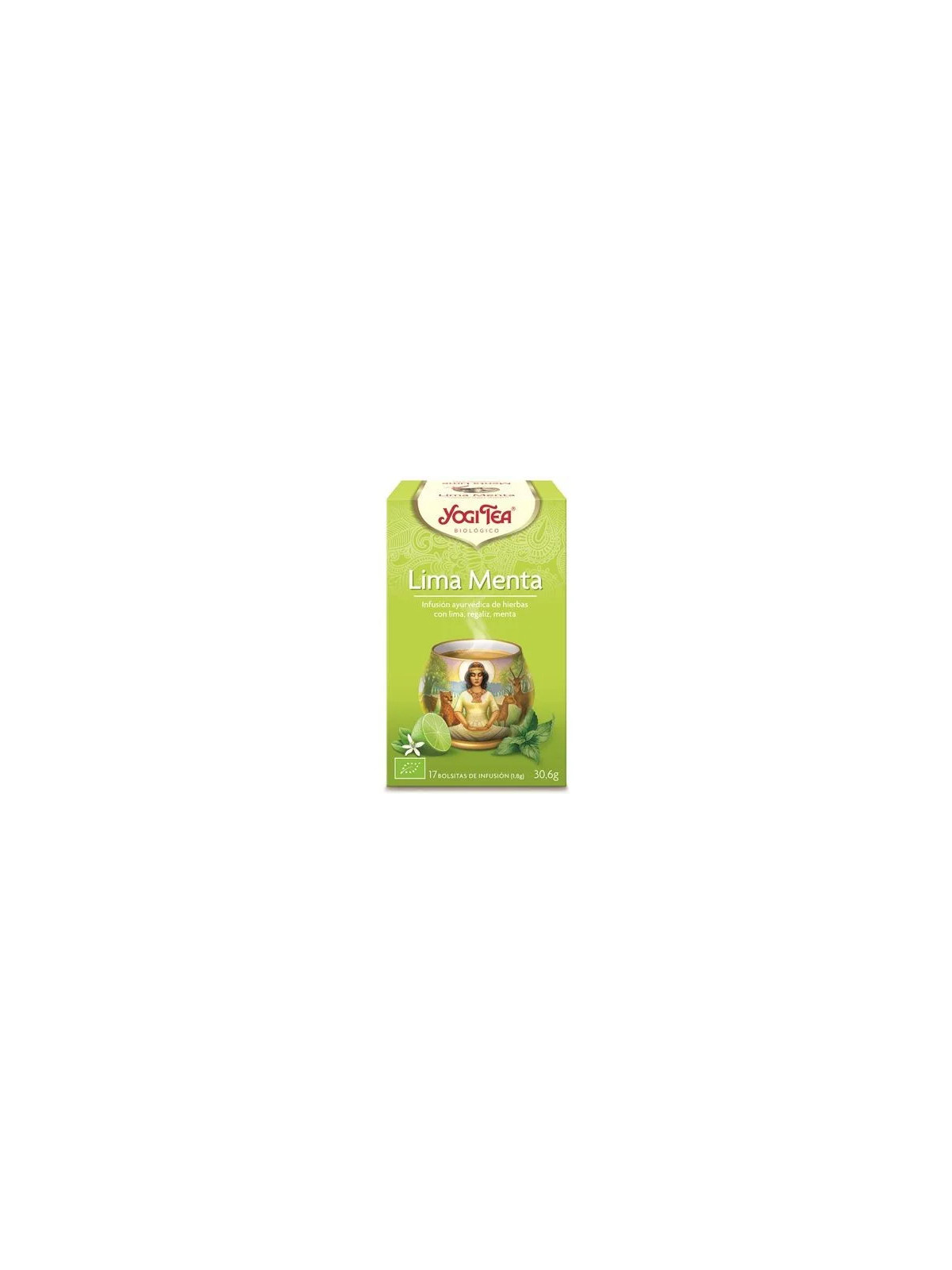 Yogi Tea Menthe et Citron Vert 17 sachets x 1,8g