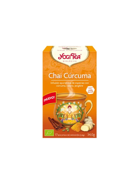 Yogi Tea Chaï Curcuma 17 sachets x 2g