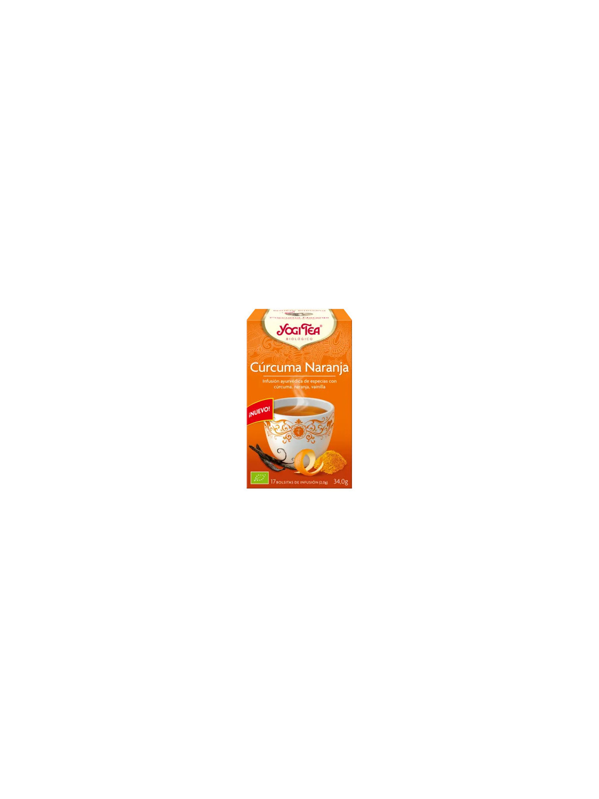 Yogi Tea Curcuma Orange 17 sachets x 2g