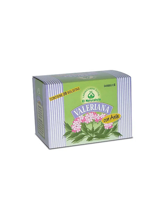 EL NATURAL Valériane à l'Anis 20 Sachets Infusion