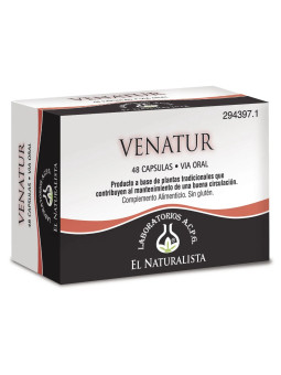 EL NATURAL Venatur 48 Gélules 375mg