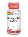 Solaray Red Yeast Rice Plus Q10 60 Vcaps