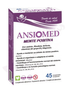 Bioserum Ansiomed Mente Positiva 45 Comprimés