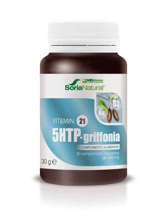 MGDose Griffonia B3 B6 1000mg 30 Comprimés