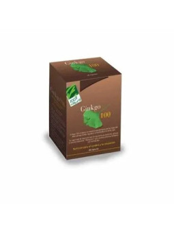 100%Natura Ginkgo 100 60 Capsules