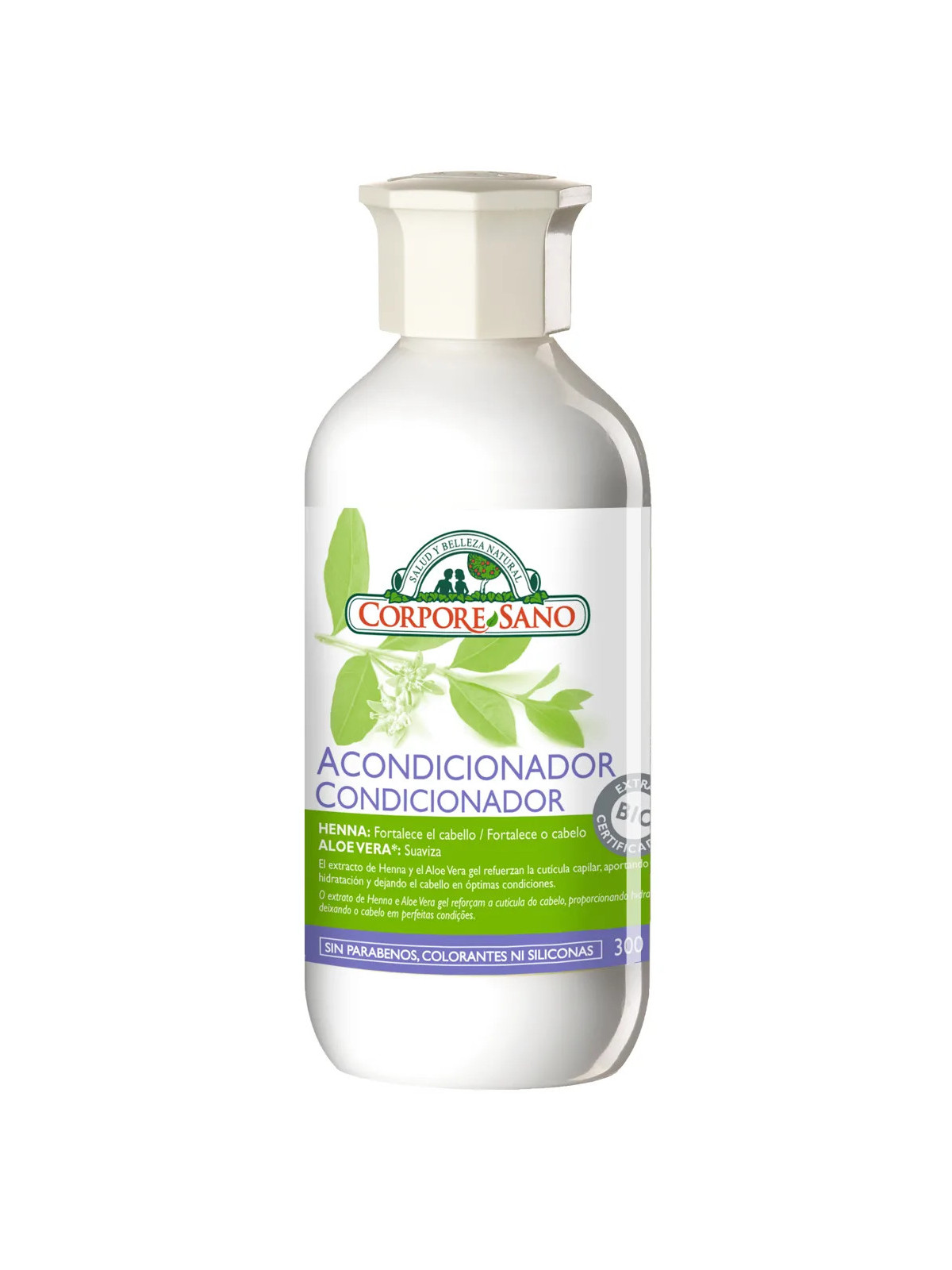 Corpore Après-Shampooing au Henné 300ml Bio