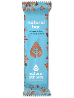 Natural Athlete Barre Énergétique Amande et Noix de Cajou Bio
