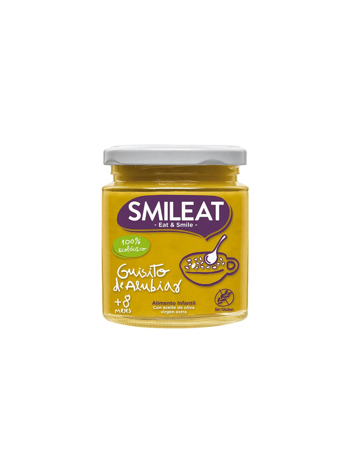 Smileat Petit Pot Bio Ragoût de Haricots 230g