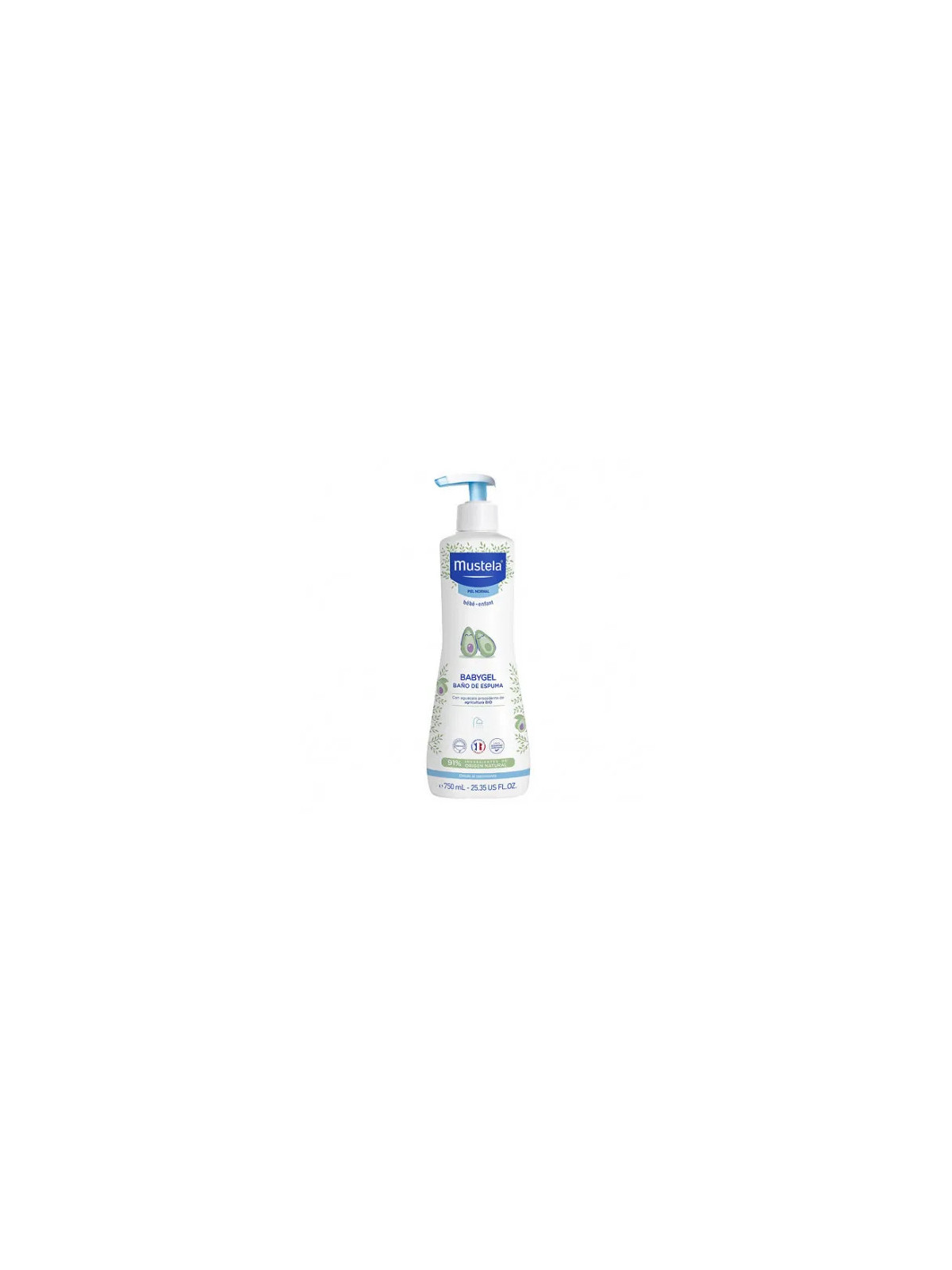 Mustela Babygel Bain Mousse Éveil 750ml