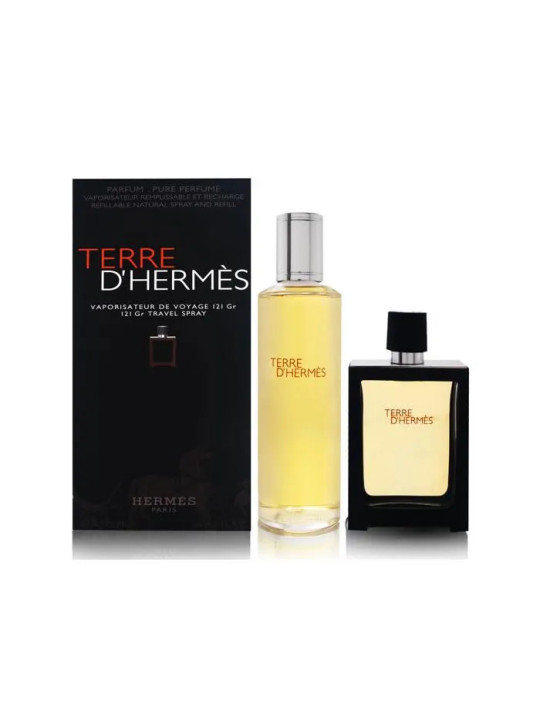 Hermès Terre d'Hermès Eau de Parfum Vaporisateur Rechargeable 30ml Coffret 2 Produits