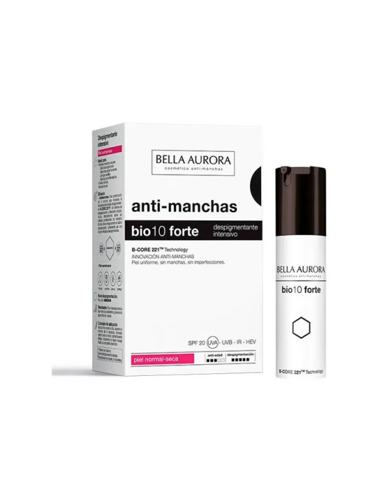 Bella Aurora Traitement Dépigmentant Intensif Bio10 Forte 30 ml