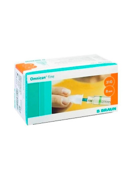 Omnican Fine Aiguilles 31G x 8mm