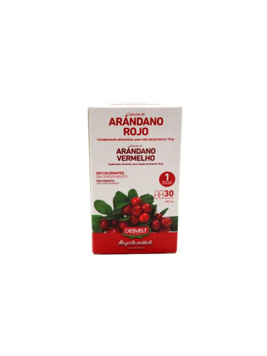 Desvelt Canneberge (Arándano Rojo) 30 Gélules