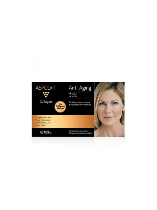 Interpharma Aspolvit Collagène 20 Monodoses