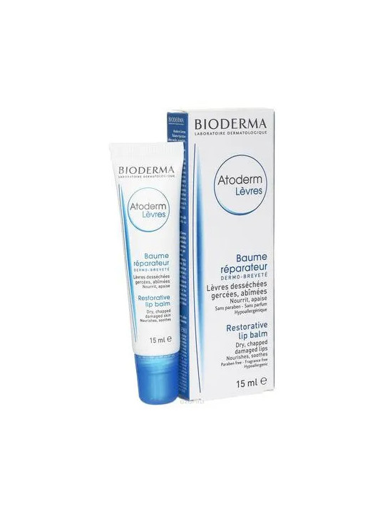 Bioderma Atoderm Baume Lèvres Réparateur 15ml