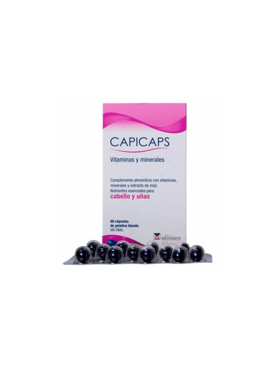 Menarini Capicaps Cheveux et Ongles 60 Capsules