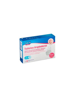 Care+ Stada Tablettes Nettoyantes pour Prothèses Dentaires 30 Comprimés Effervescents