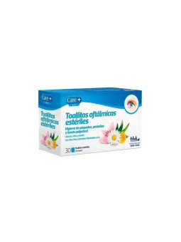 Care+ Lingettes Ophtalmiques Stériles 30 Unités