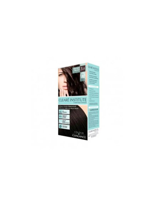 Clearé Institute Coloration 3.0 Châtain Foncé Cheveux Délicats