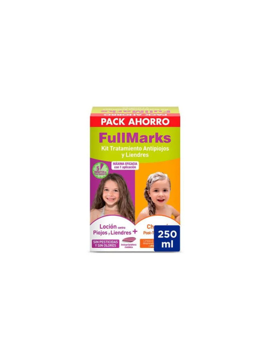 Fullmarks Kit Lotion Anti-Poux 100ml + Shampooing Post-Traitement 150ml